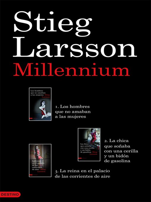 Title details for Trilogía Millennium by Stieg Larsson - Available